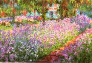 Claude Monet Artist s Garden at Giverny Spain oil painting reproduction